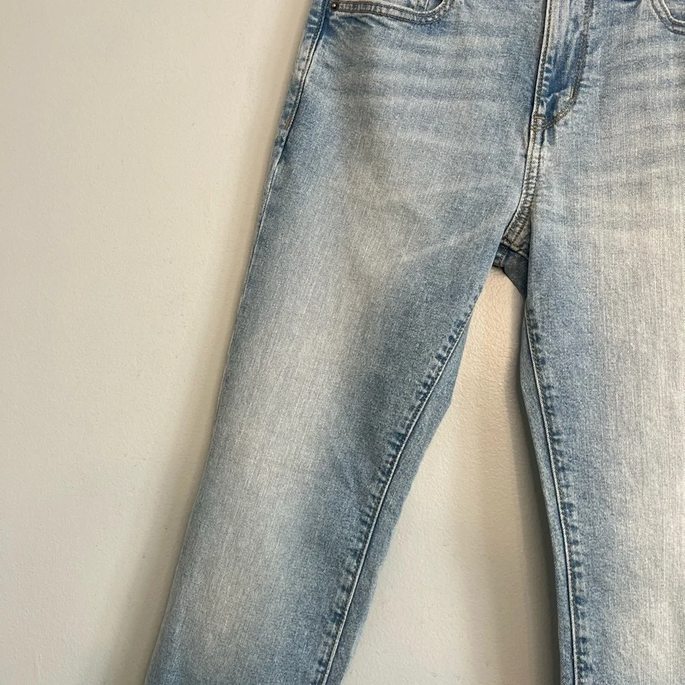 Old Navy Girls Sz 16 Blue Jeans Straight Ankle Built in Flex Adjustable Waist
